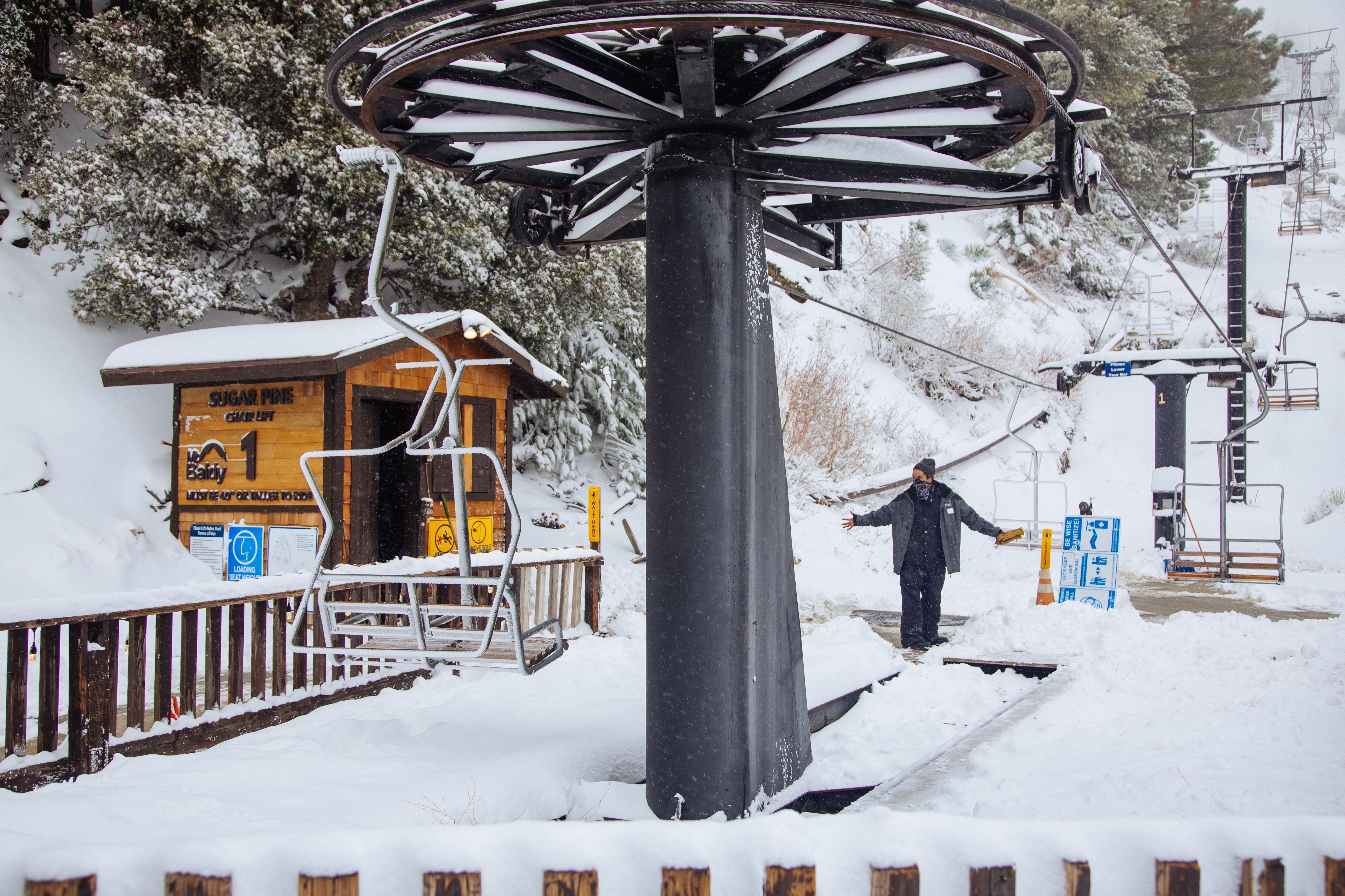 Mt baldy deals snow