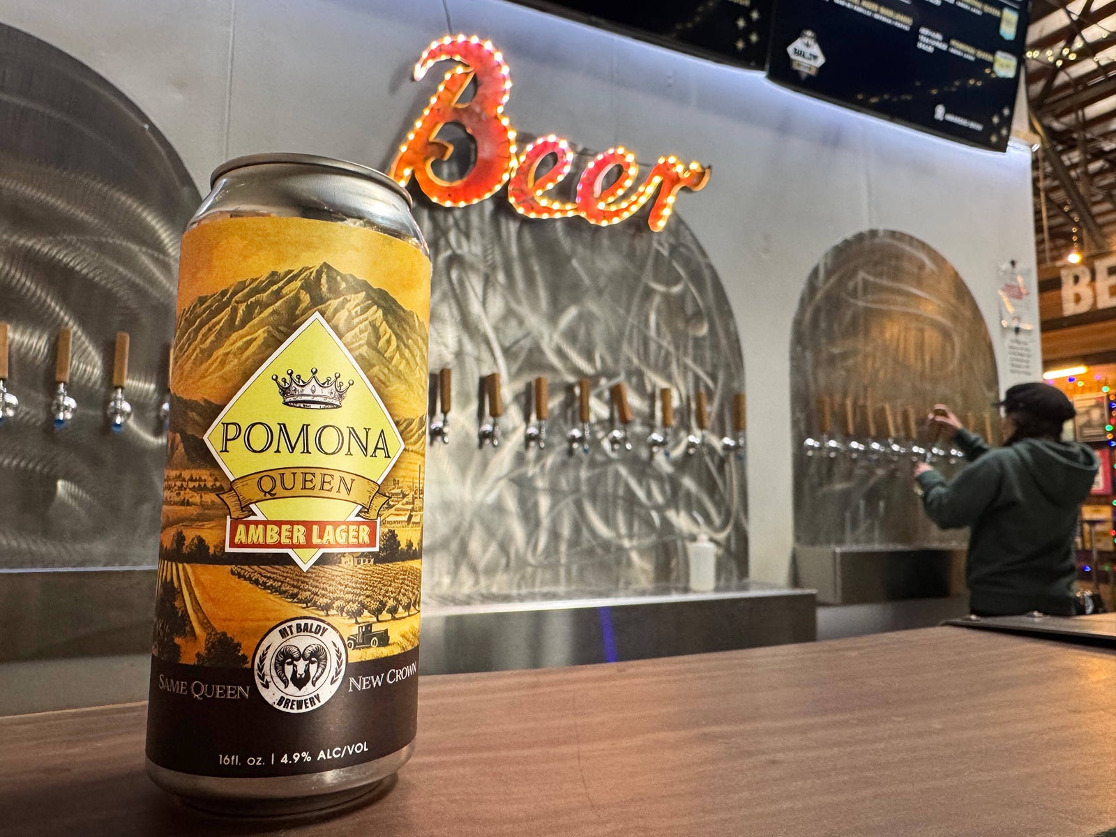 Pomona Queen at the Mt Baldy Brewery