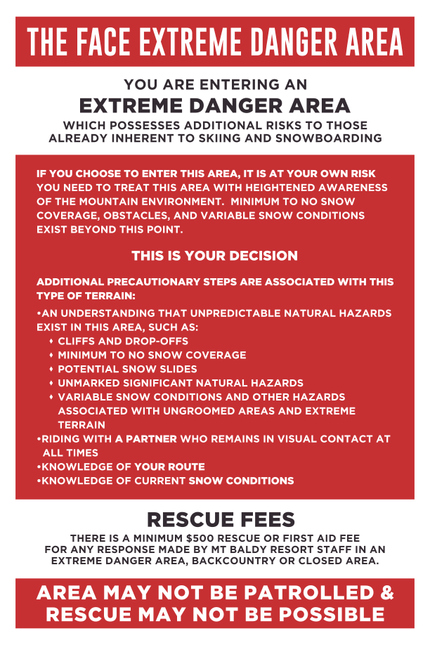 Safety & Conduct | The Lifts @ Mt Baldy